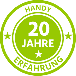 Jahres-siegel, 20 Jahre Handy Erfahrung